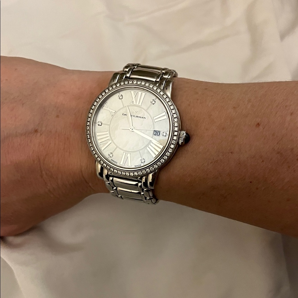 DAVID YURMAN Classic Quartz watch- read description carefully please.